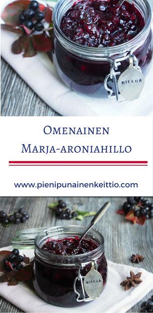 Omenainen marja-aroniahillo