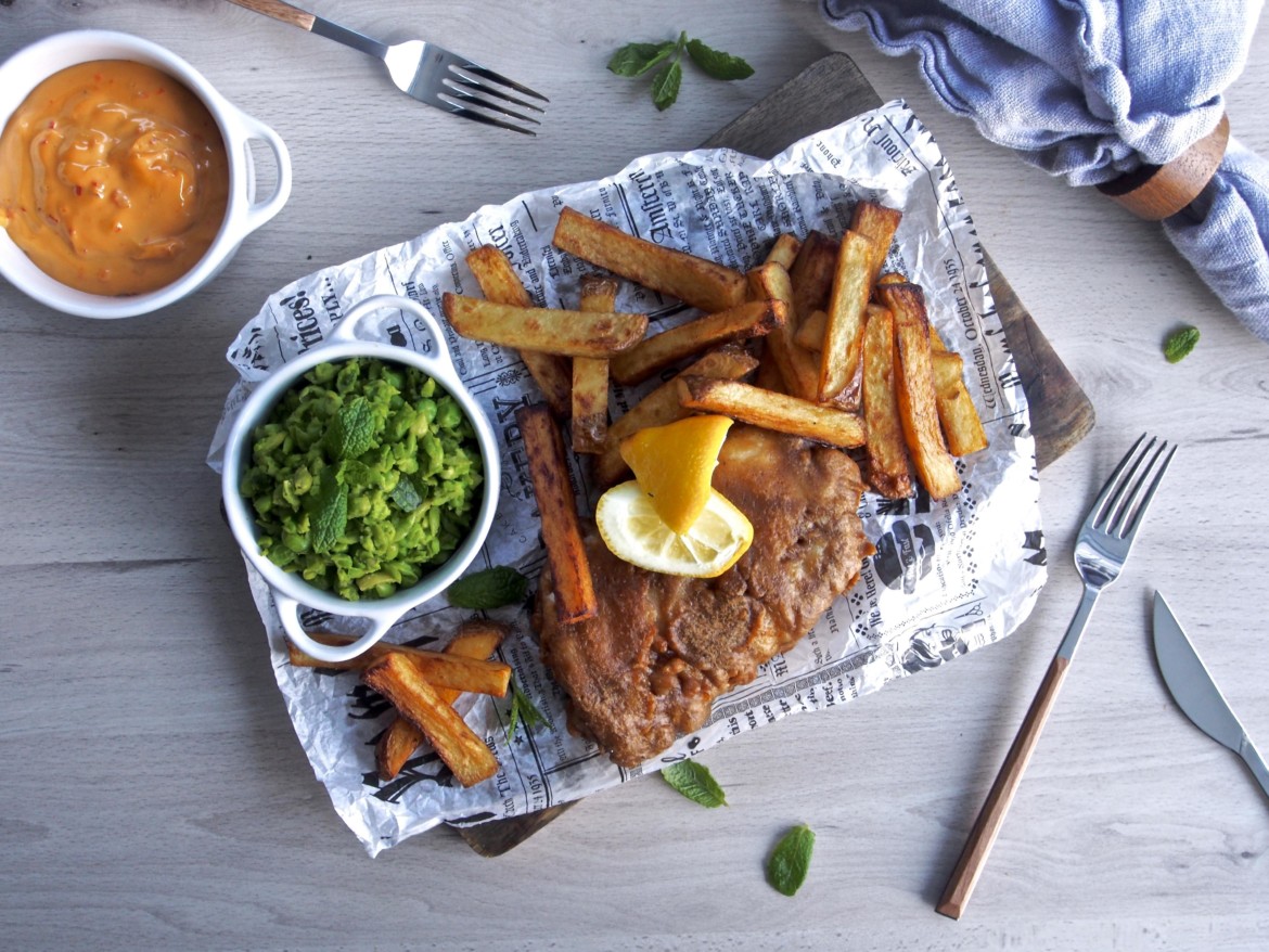 Fish and chips resepti