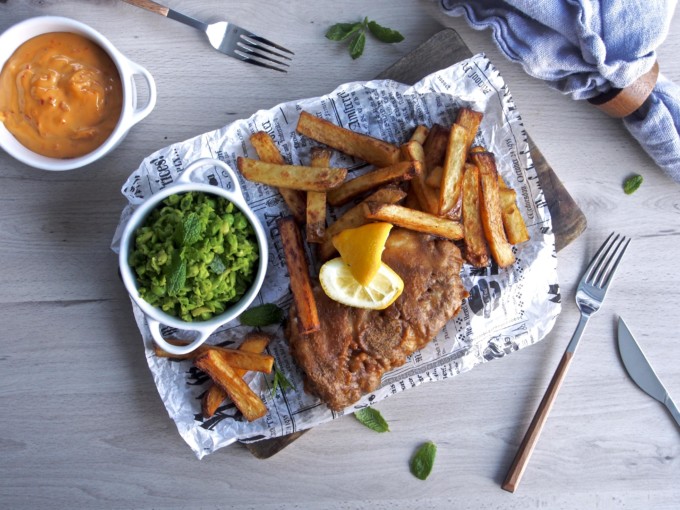 Fish and chips resepti