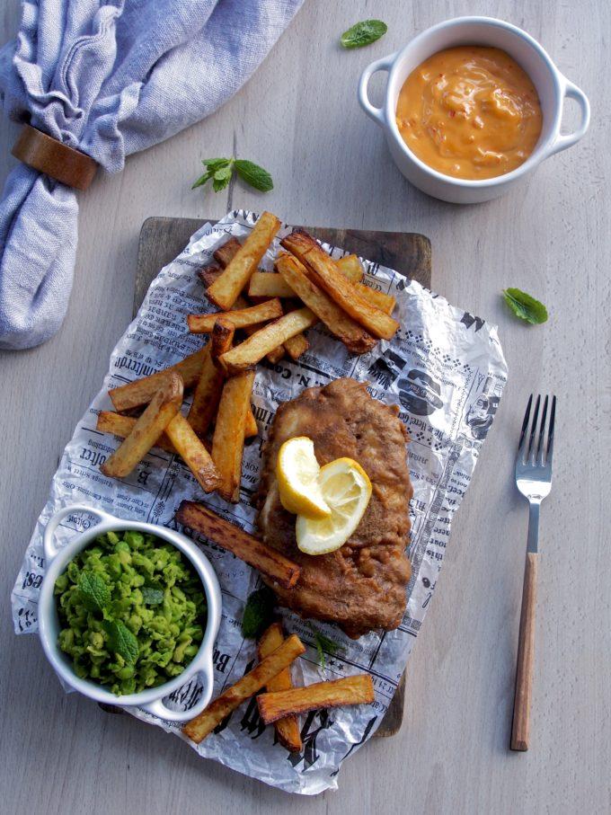 Fish and chips resepti